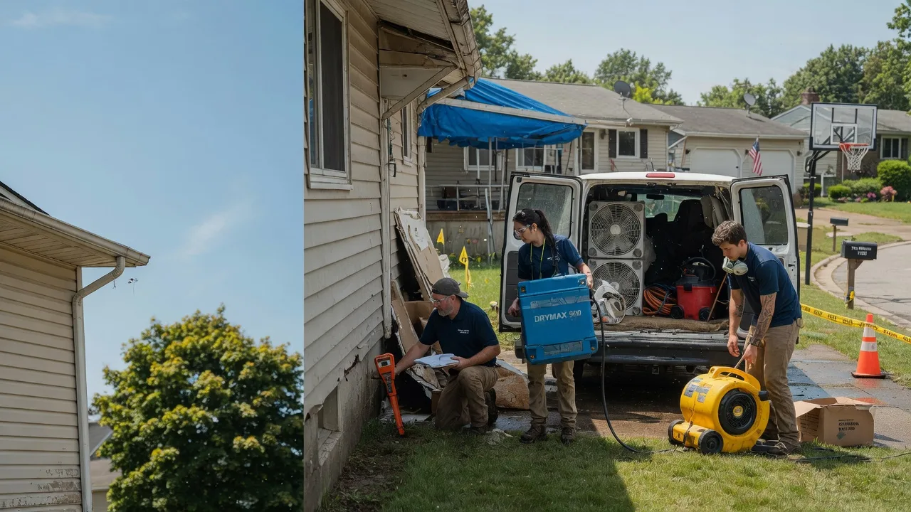 Ceiling Leak Cleanup in Hardin, MO near me