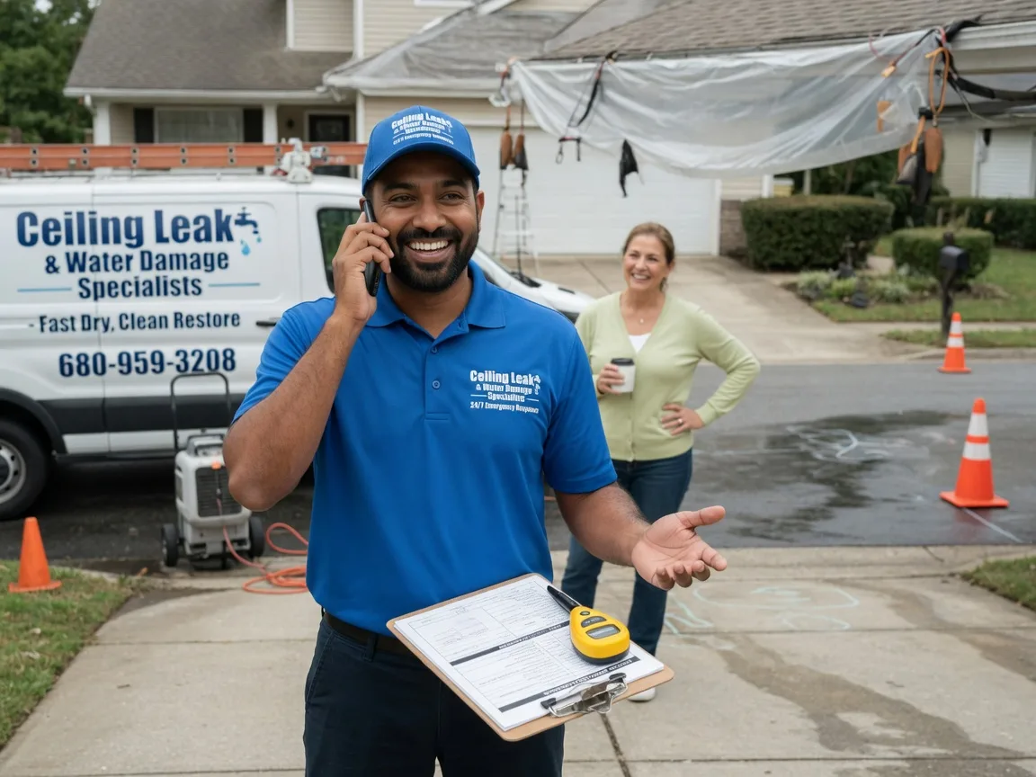 Ceiling Leak Cleanup Hardin, MO FAQs